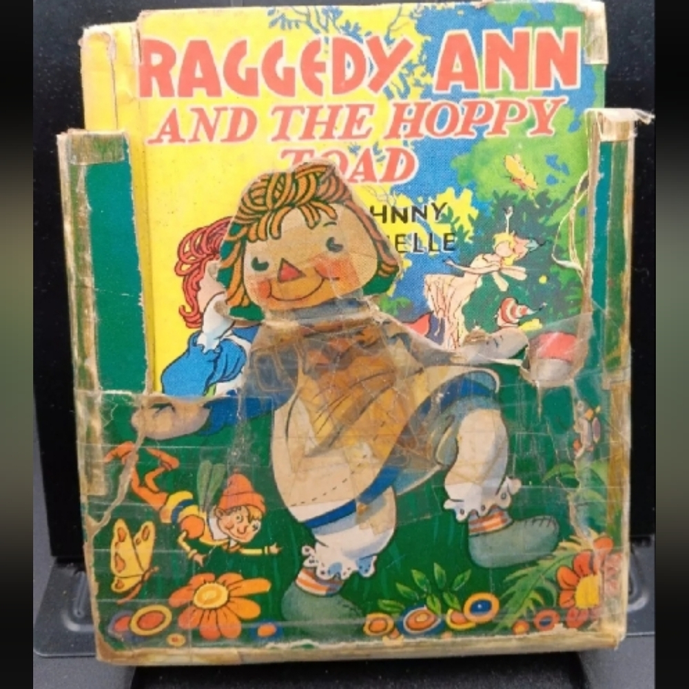Vintage Raggedy Ann 4 Book Box Set